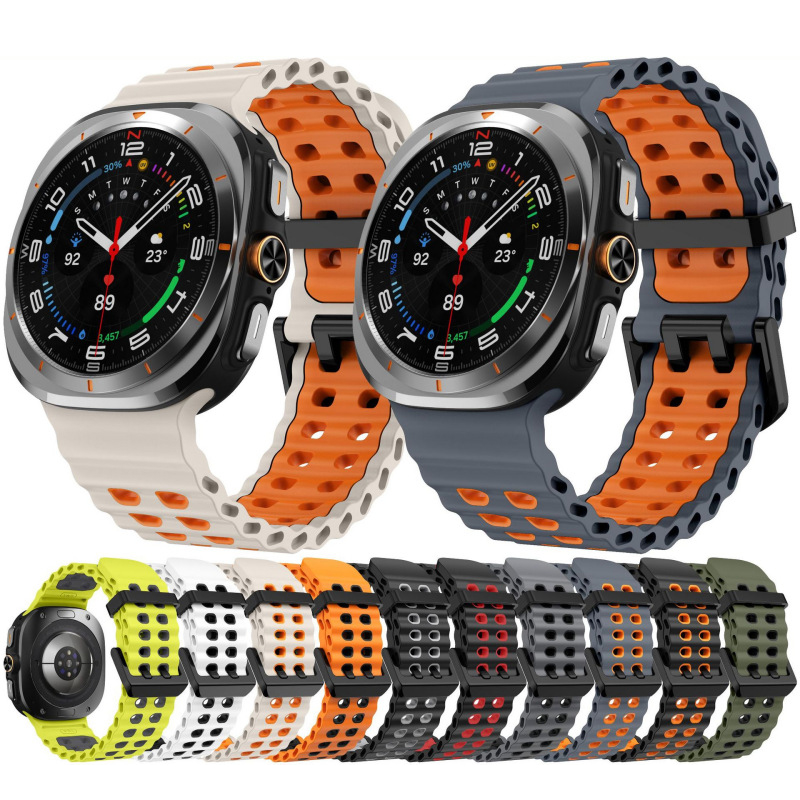 Tide Watch Surf - สายซิลิโคนสำหรับซัมซุง กาแลคซี่ วอทช์ อัลตร้า 2 2026