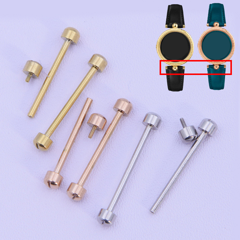 Spring Bar Tool - ชุดอุปกรณ์ซ่อมสายนาฬิกาหนังแบบสกรู พร้อมสปริงบาร์ แกนสกรู ขนาด 14 16