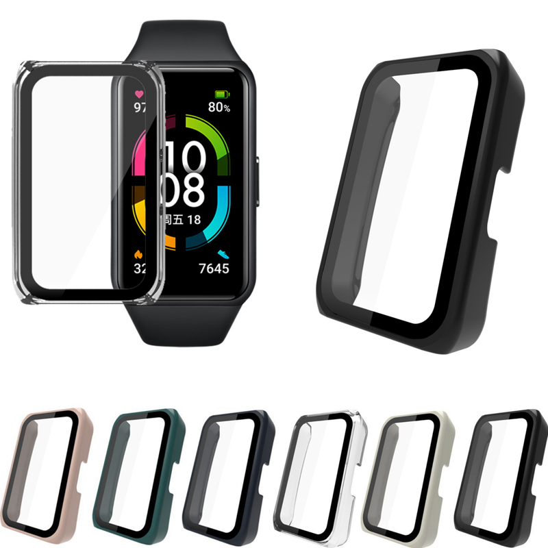 Smartwatch Oppo Watch - Hard Edge กรอบกระจกป้องกันหน้าจอกรณีสําหรับ OPPO นาฬิกาฟรี Smartwatch