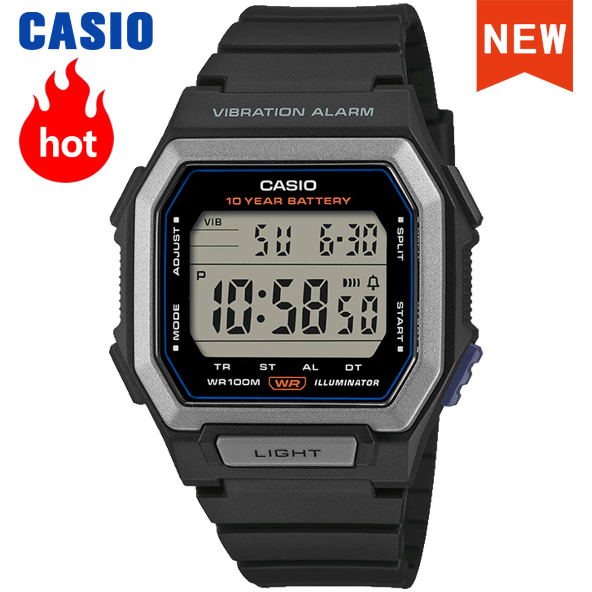 Vintage Digital Watch - นาฬิกาคาสิโอ รุ่นใหม่ 2026 รุ่น W-738 ซีรีส์