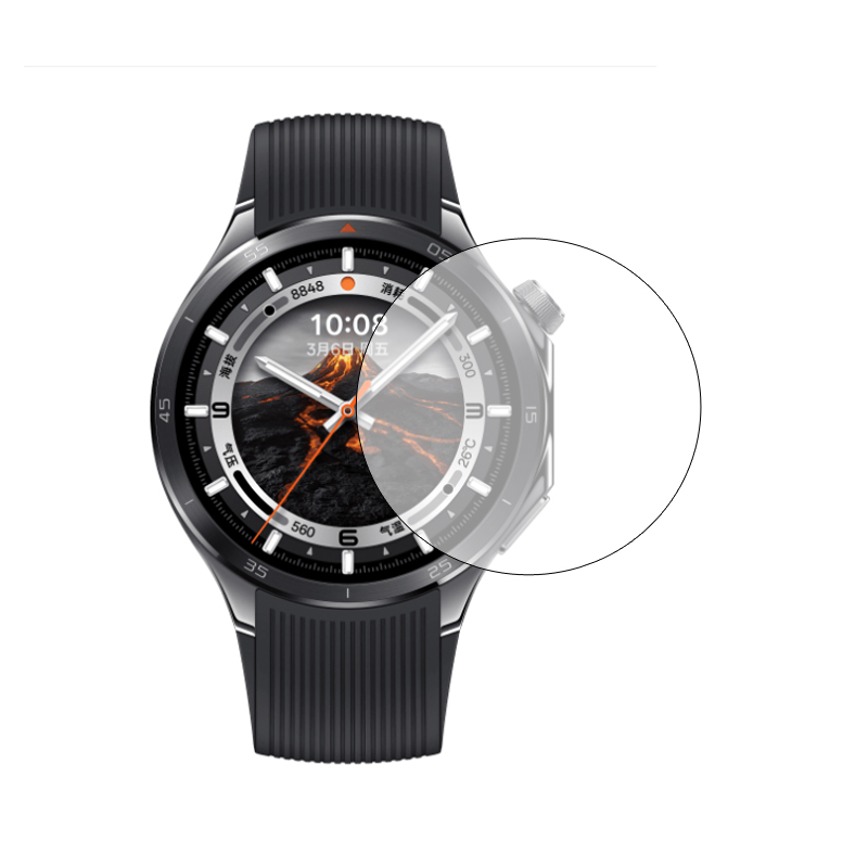 Smartwatch Oppo Watch - smartwatch กระจกแข็งใสฟิล์มป้องกันยามสําหรับนาฬิกา OPPO X2 / OnePlus
