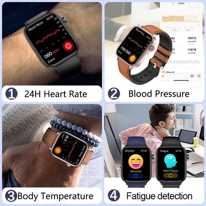 สมาร์ทวอทช์เพื่อสุขภาพรุ่นใหม่ - Smartwatch New Watches 2025 บทวิจารณ์และราคา