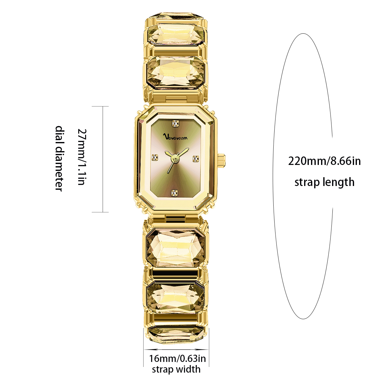 2025 ใหม่ผู้หญิงนาฬิกาหรูหราเพ - Anti-Magnetic Watch บทวิจารณ์และราคา
