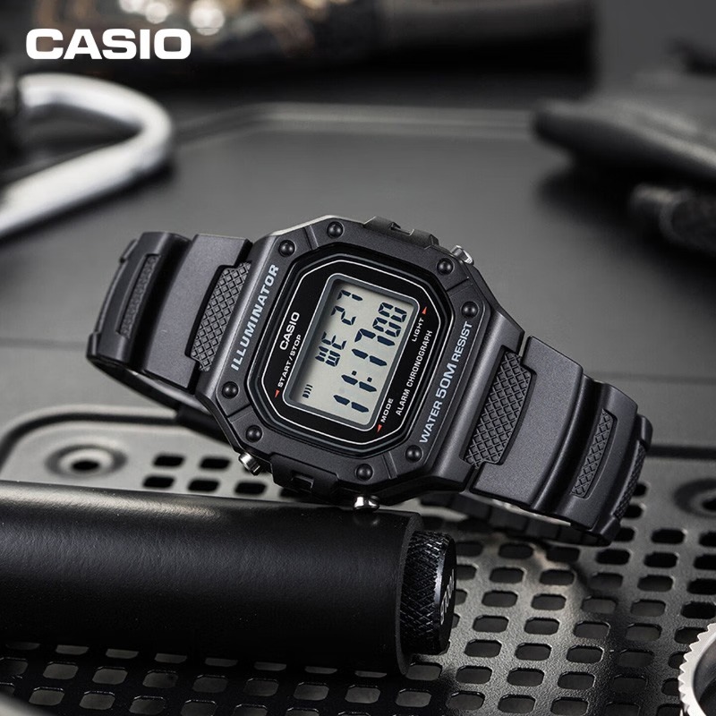 คาสิโอ W-218H-1A ของแท้นาฬิกาส - Vintage Digital Watch บทวิจารณ์และราคา