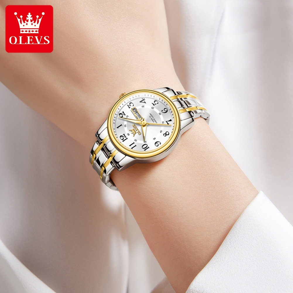 OLEVS 2891 แบรนด์หรูแฟชั่นผู้ห - Anti-Magnetic Watch บทวิจารณ์และราคา