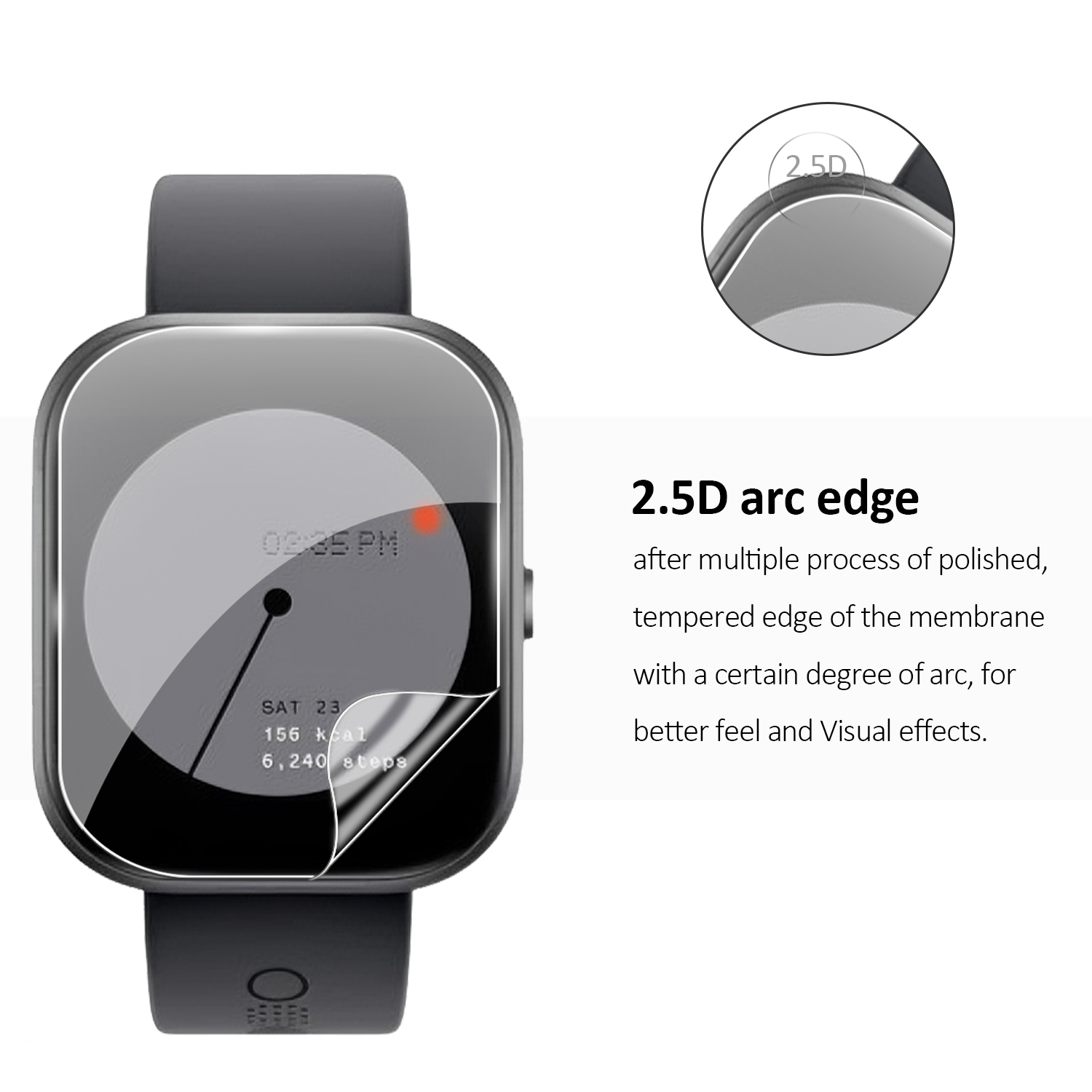 HD CLEAR TPU ฟิล์มป้องกันหน้าจ - Watches Not Smartwatch บทวิจารณ์และราคา