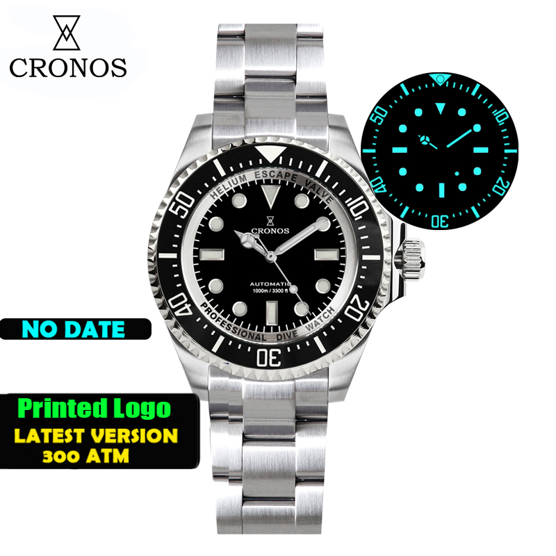Cronos นาฬิกาดําน้ําอัตโนมัติส - Tide Watch Surf บทวิจารณ์และราคา