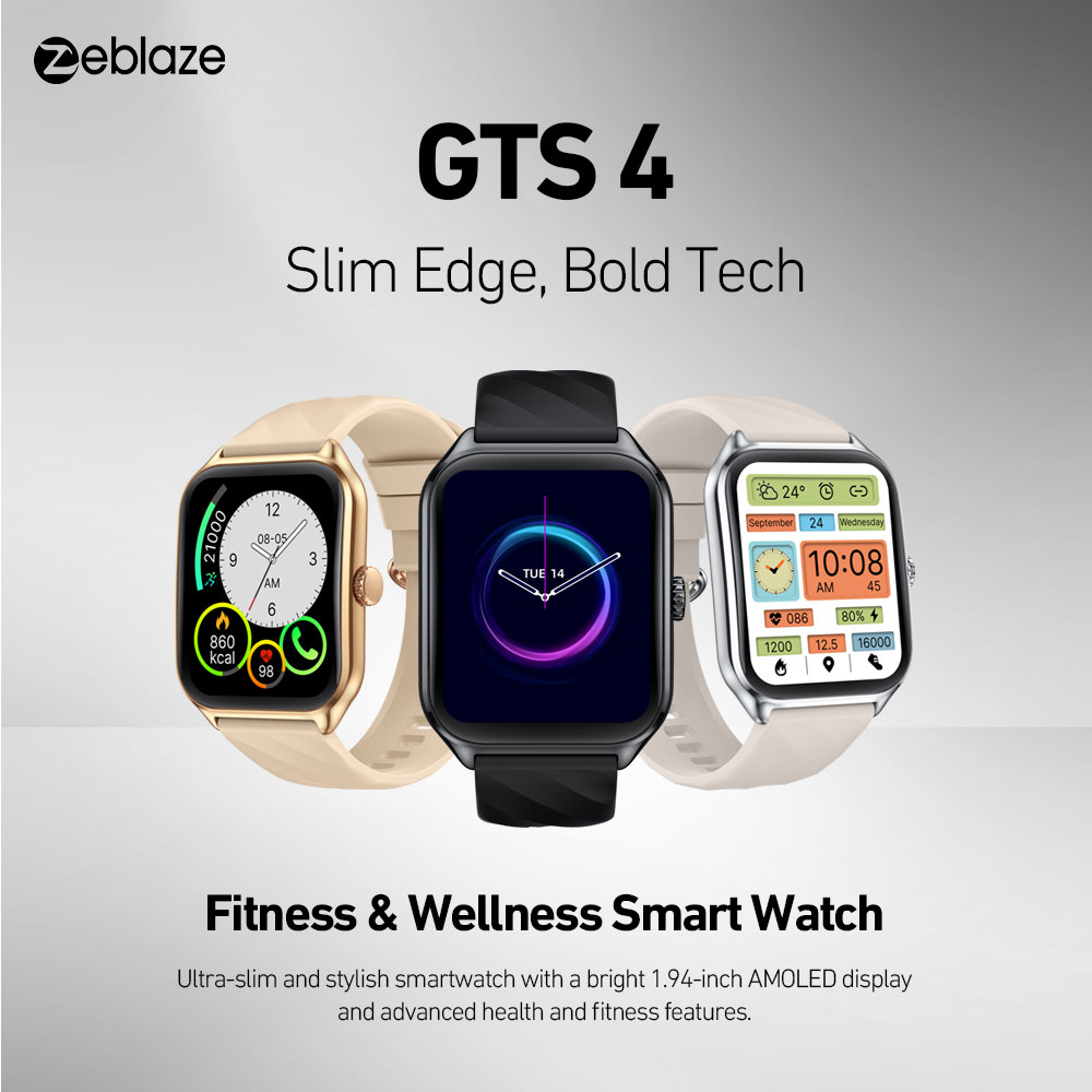 นาฬิกาอัจฉริยะ New Zeblaze GTS - Smartwatch New Watches 2025 บทวิจารณ์และราคา