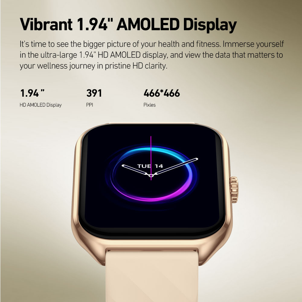 นาฬิกาอัจฉริยะ New Zeblaze GTS - Smartwatch New Watches 2025 บทวิจารณ์และราคา