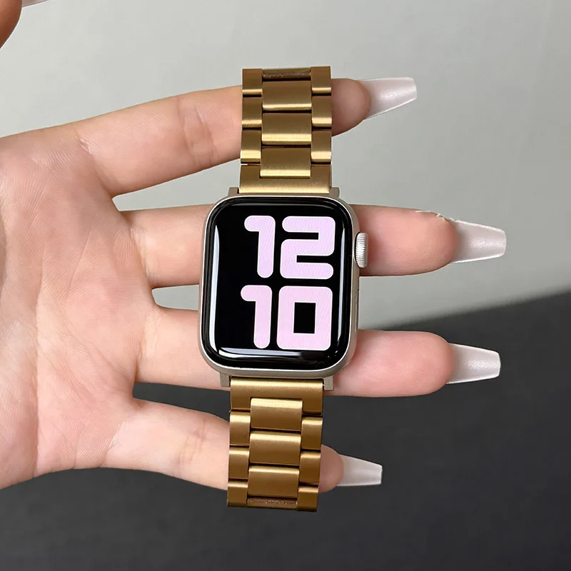 สายสแตนเลสสำหรับ Apple Watch U - Smartwatch Apple Watches For Women บทวิจารณ์และราคา