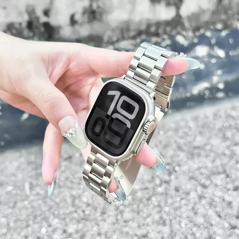 สายสแตนเลสสำหรับ Apple Watch U - Smartwatch Apple Watches For Women บทวิจารณ์และราคา