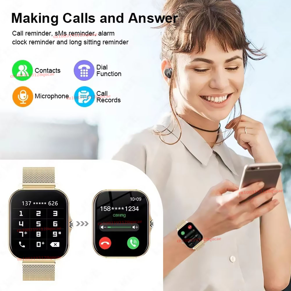 สมาร์ทวอทช์ดีไซน์แฟชั่นรุ่นใหม - Smartwatch Latest Watches For Women บทวิจารณ์และราคา
