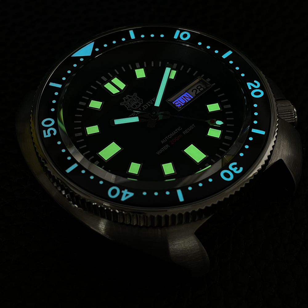 STEELDIVE ยี่ห้อ 44 มม.Captain - Tide Watch Surf บทวิจารณ์และราคา