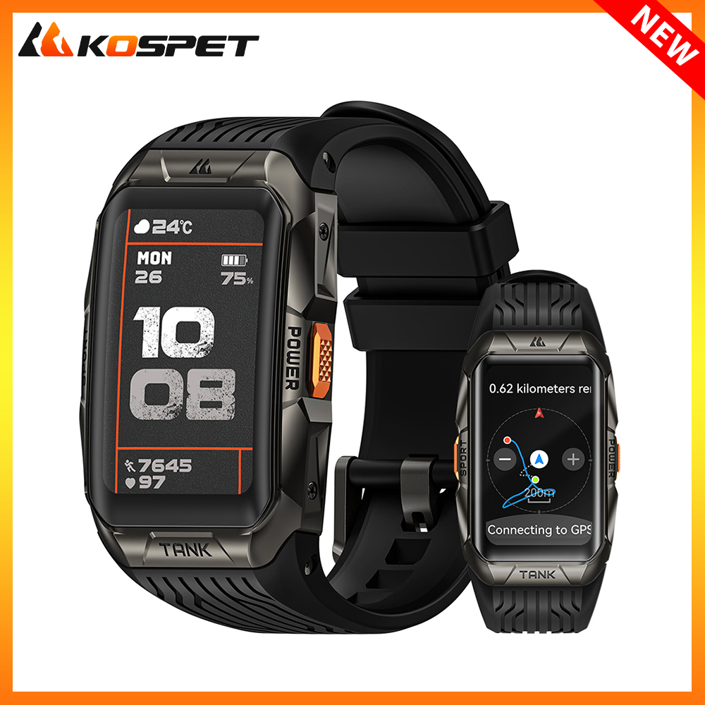 2025 KOSPET TANK X2 Ultra Smar - Altimeter Compass Watch บทวิจารณ์และราคา