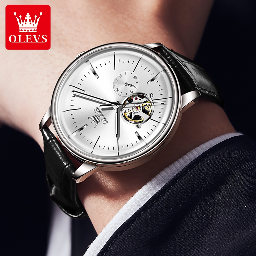 นาฬิกาข้อมือผู้ชาย OLEVS 6708  - Anti-Magnetic Watch บทวิจารณ์และราคา