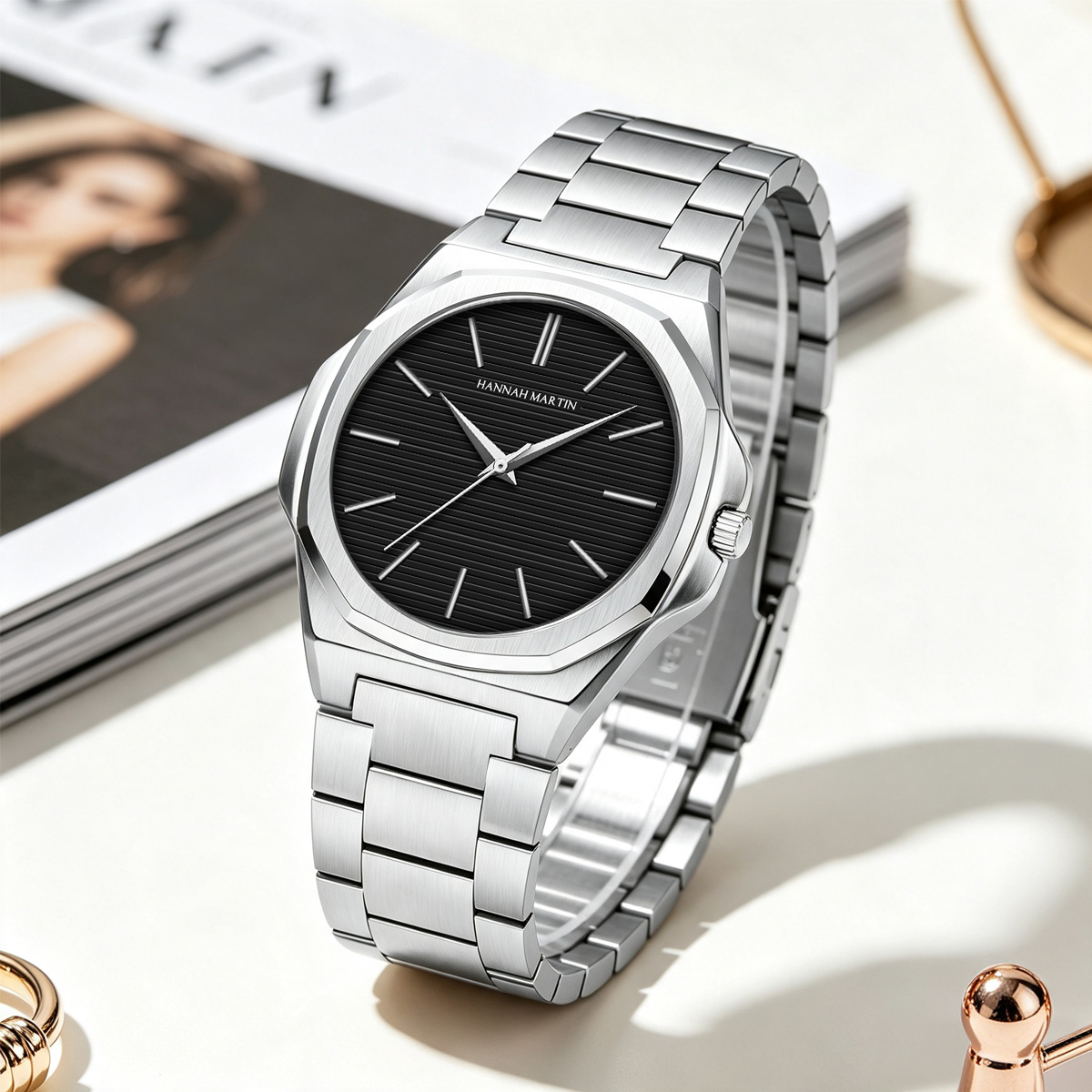 นาฬิกาข้อมือผู้หญิง หน้าปัด 40 - Anti-Magnetic Watch บทวิจารณ์และราคา