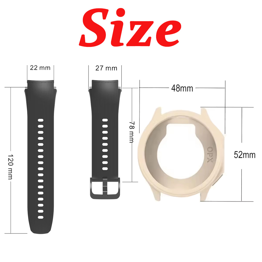 เคสนาฬิกาซิลิโคนและสายรัดสำหรั - Smartwatch Oppo Watch บทวิจารณ์และราคา