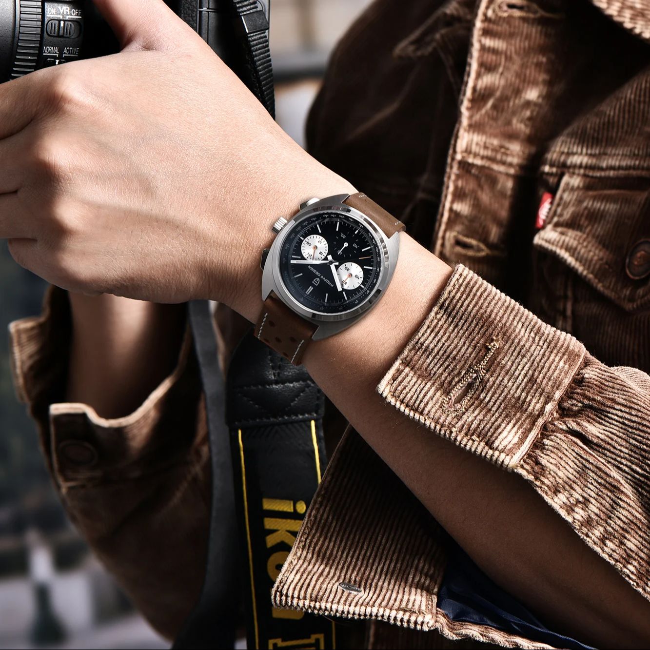 PAGANI DESIGN นาฬิกาผู้ชายสไตล - Tide Watch Surf บทวิจารณ์และราคา