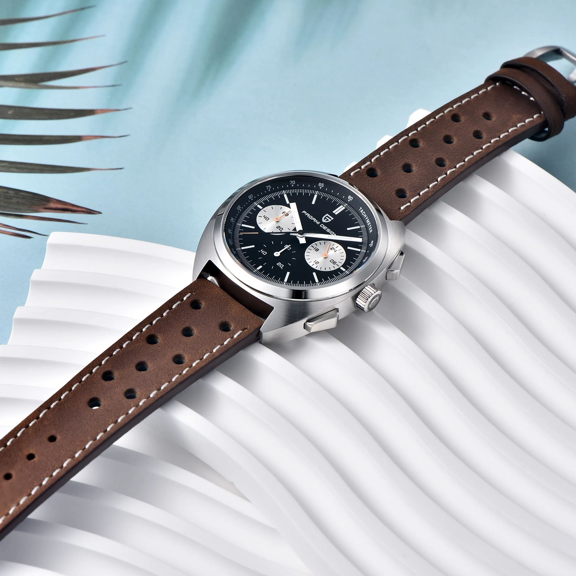 PAGANI DESIGN นาฬิกาผู้ชายสไตล - Tide Watch Surf บทวิจารณ์และราคา