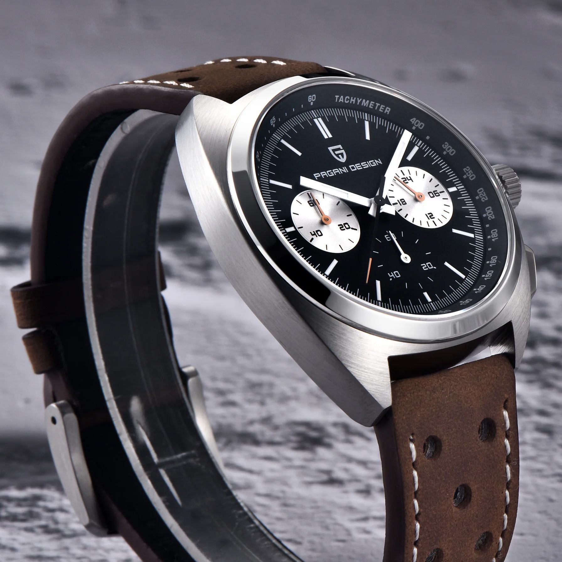 PAGANI DESIGN นาฬิกาผู้ชายสไตล - Tide Watch Surf บทวิจารณ์และราคา