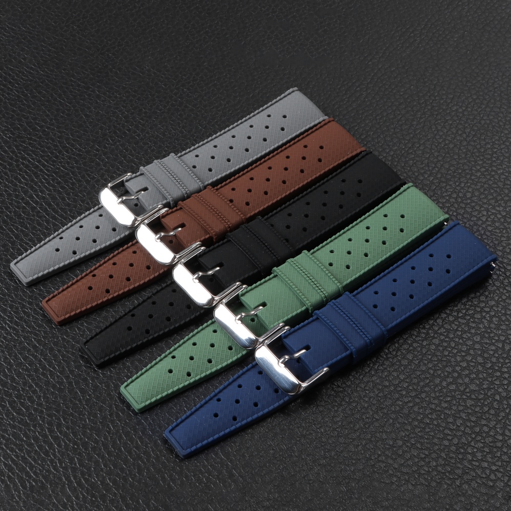 สายนาฬิกาซิลิโคนแบบทรอปิคอลขนา - Citizen Watches Smartwatch บทวิจารณ์และราคา