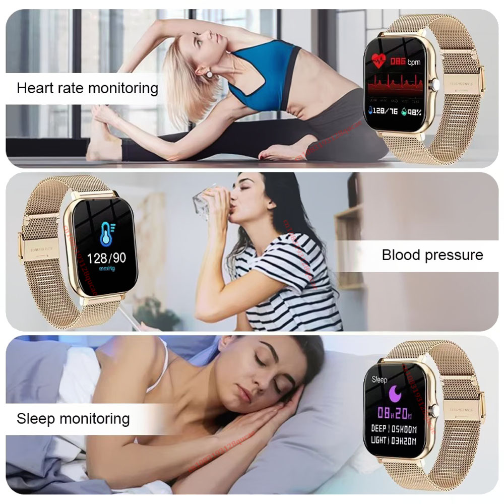 สมาร์ทวอทช์ดีไซน์แฟชั่นรุ่นใหม - Smartwatch Latest Watches For Women บทวิจารณ์และราคา