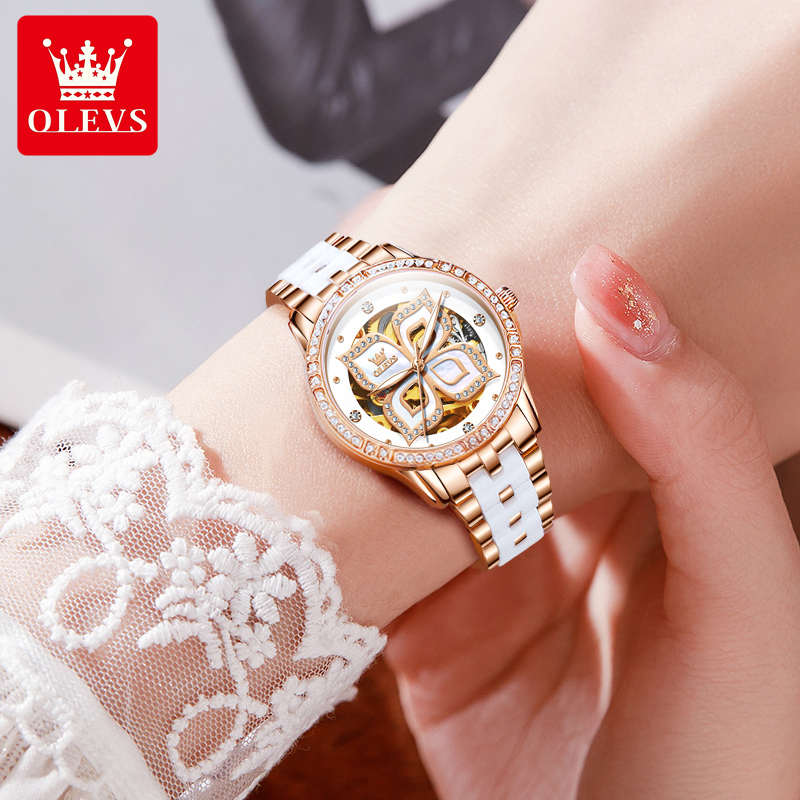 นาฬิกาข้อมือผู้หญิง OLEVS 6612 - Anti-Magnetic Watch บทวิจารณ์และราคา