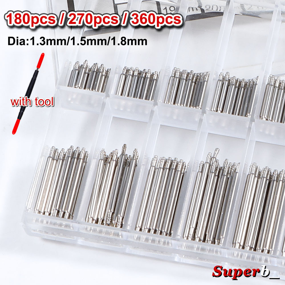 360 ชิ้น เส้นผ่านศูนย์กลาง 1.3 - Spring Bar Tool บทวิจารณ์และราคา