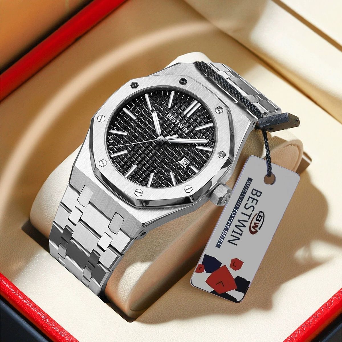 นาฬิกาข้อมือผู้ชาย BESTWIN รุ่ - Smartwatch Casual Watches For Men บทวิจารณ์และราคา