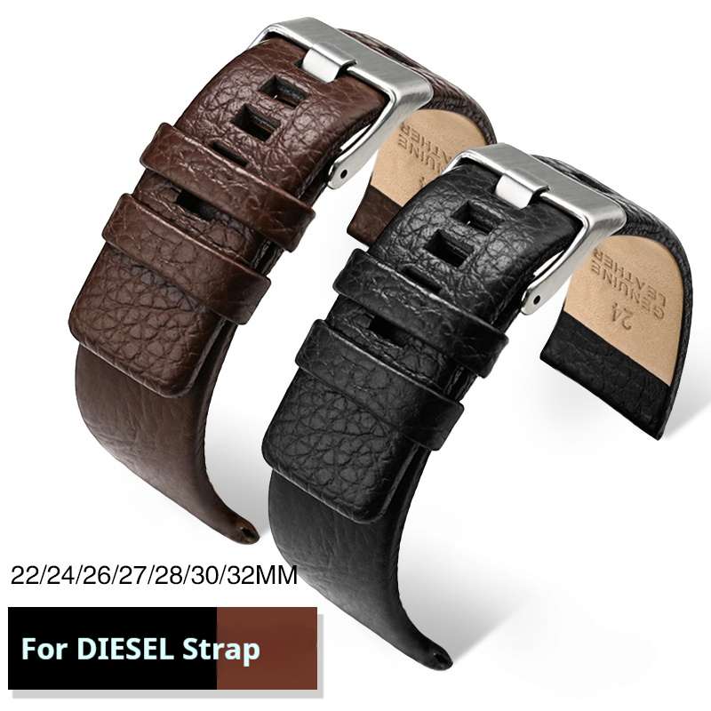 สายหนังแท้สำหรับดีเซล DZ7312 D - Watch Esim บทวิจารณ์และราคา