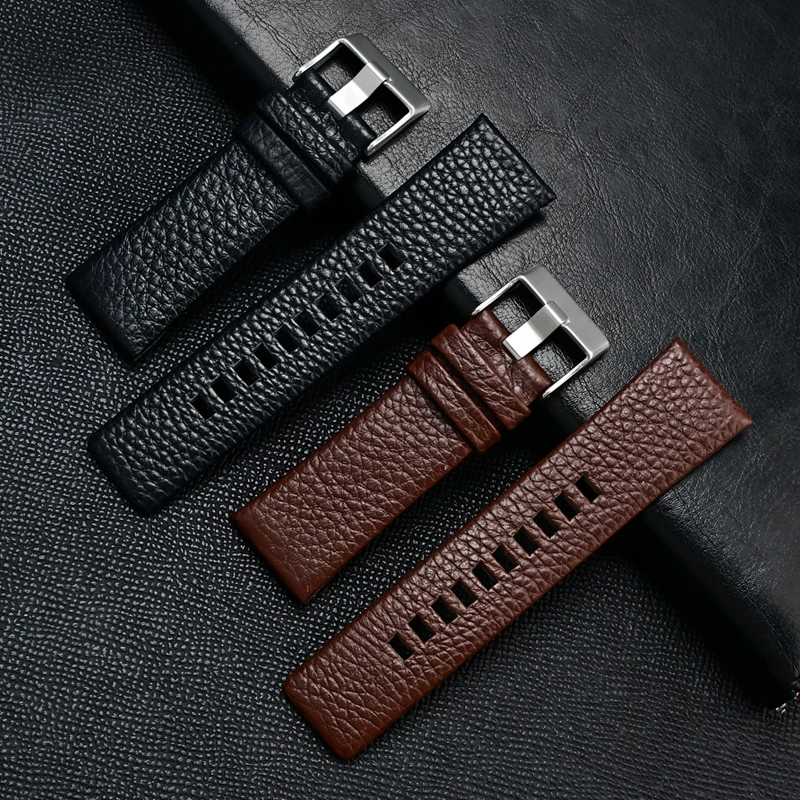 สายหนังแท้สำหรับดีเซล DZ7312 D - Watch Esim บทวิจารณ์และราคา
