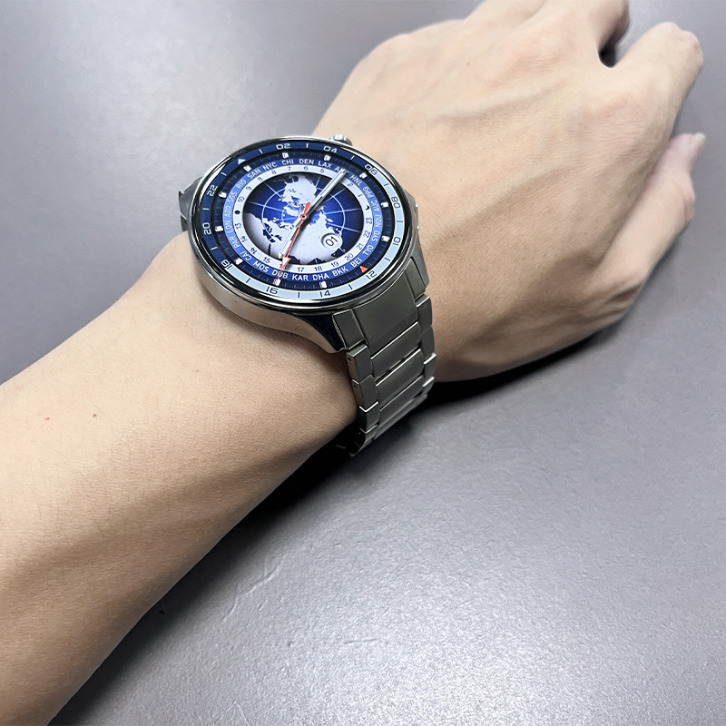 สายนาฬิกาโลหะผสมไทเทเนียมแบบไม - Smartwatch Oppo Watch บทวิจารณ์และราคา