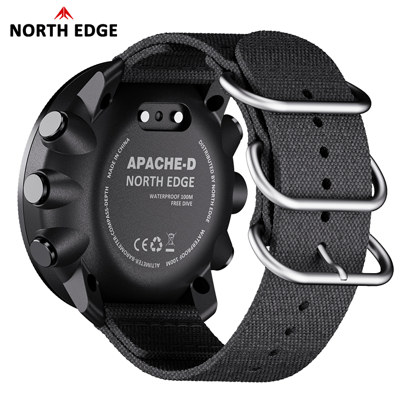 นาฬิกาดิจิตอล NORTH EDGE APACH - Altimeter Compass Watch บทวิจารณ์และราคา