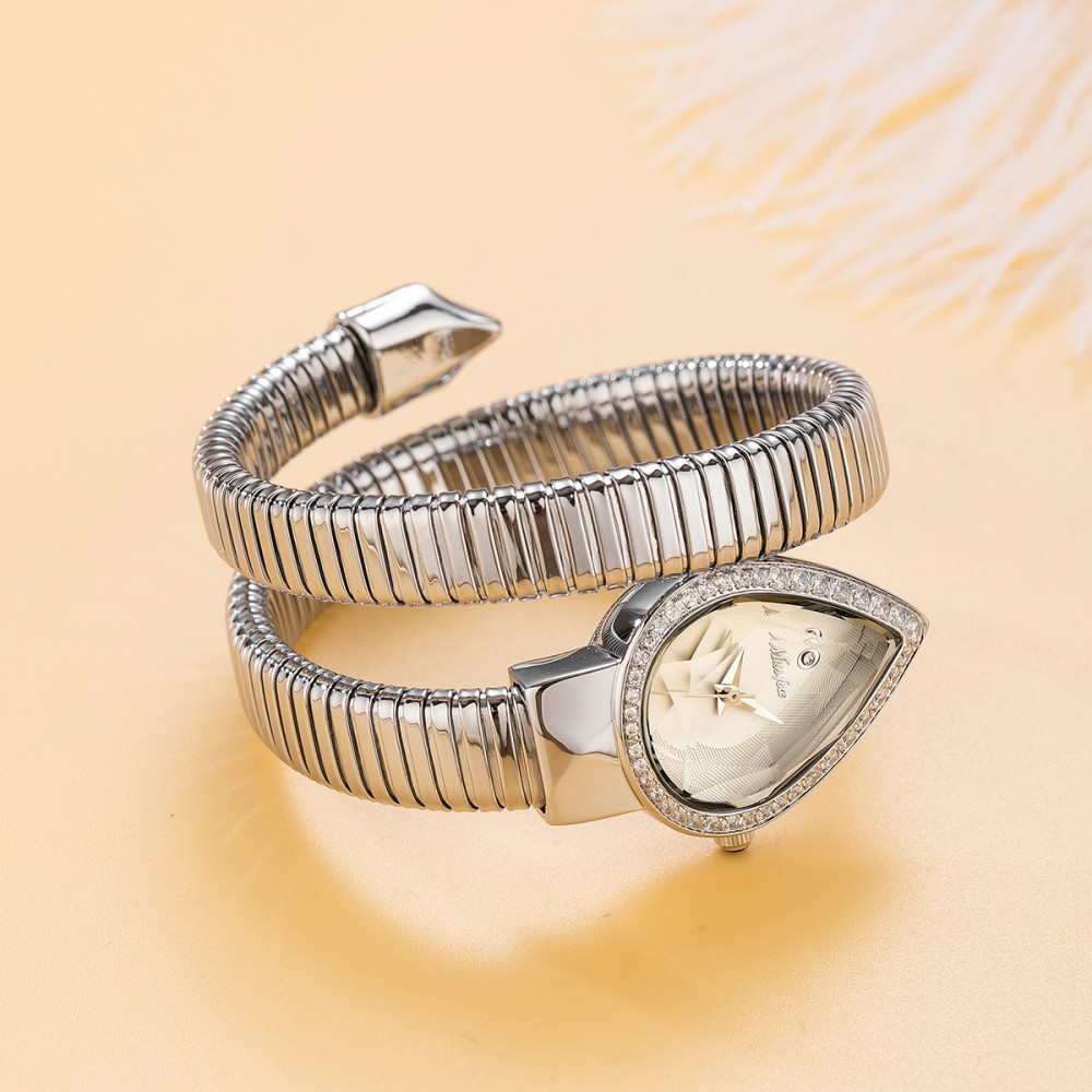 นาฬิกา MISSFOX รูปทรงงู ประดับ - Anti-Magnetic Watch บทวิจารณ์และราคา