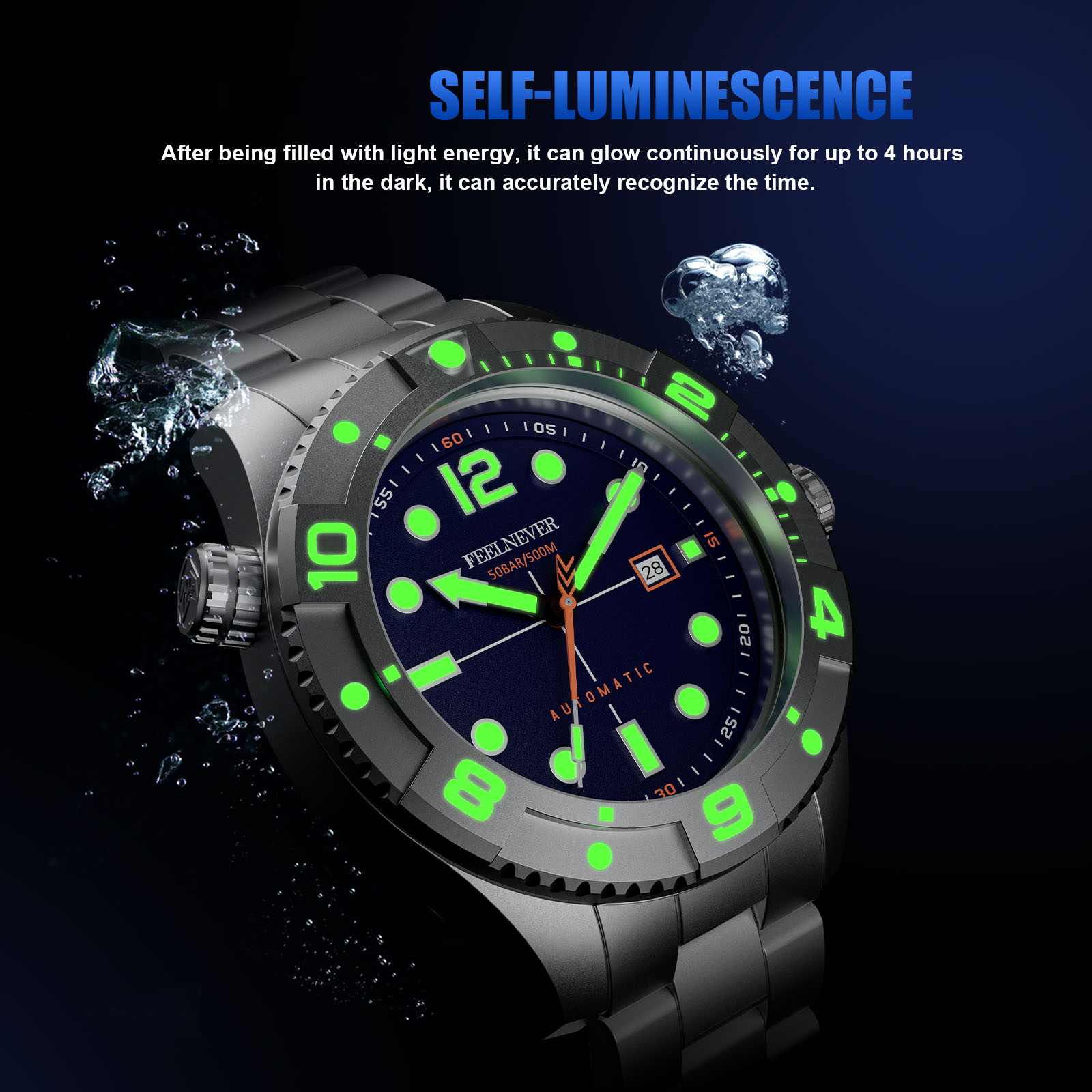 FeelNever อาชีพดําน้ํากีฬานาฬิ - Tide Watch Surf บทวิจารณ์และราคา