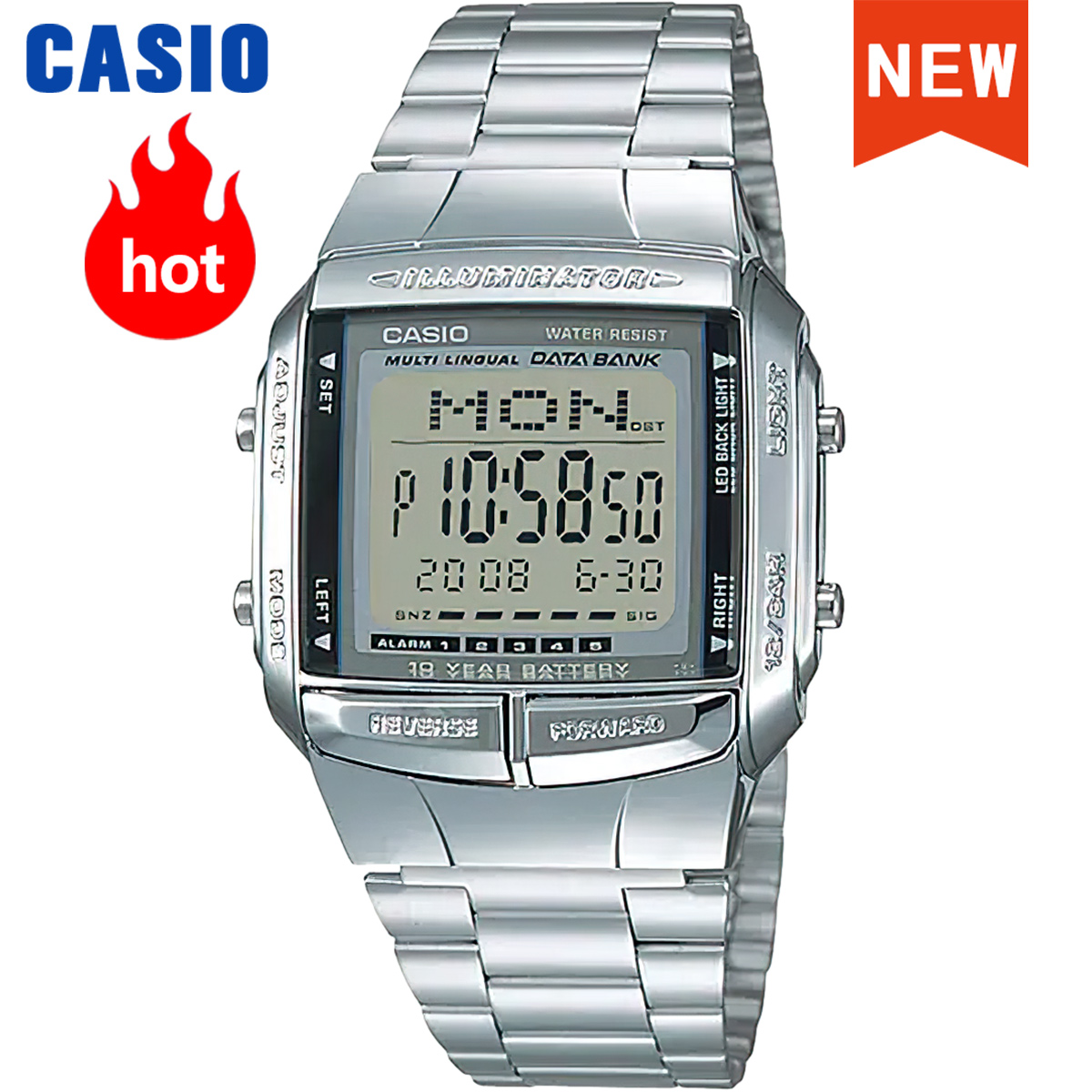 นาฬิกาคาสิโอสำหรับผู้ชาย แบรนด - Vintage Digital Watch บทวิจารณ์และราคา